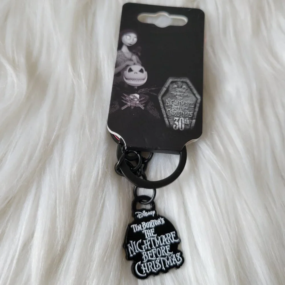 Nightmare Before Christmas Jack & Sally Keychain